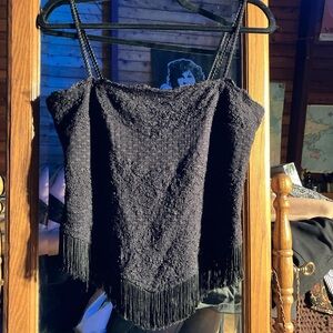 Joseph Ribkoff Black Corset like Top